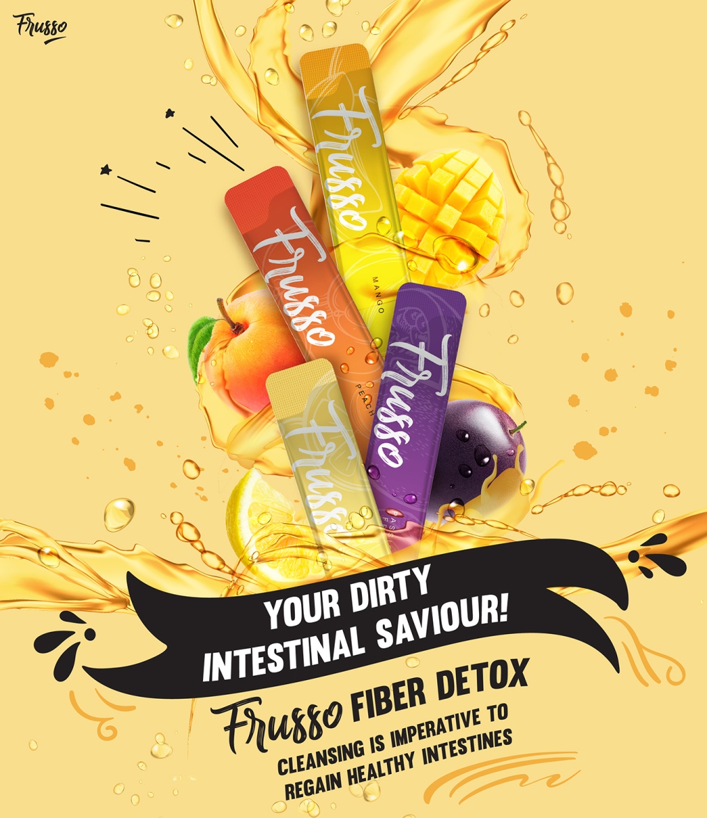 Wellous Frusso Wellous Mall - Fiber Detox cleaning is imperative to regain healthy intestines