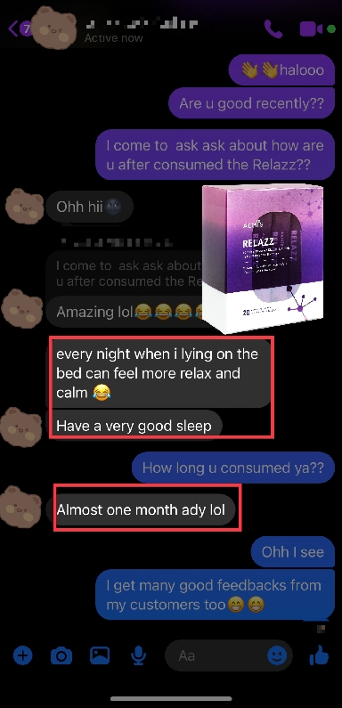 Wellous Relazz testimonials english 03